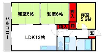 アンシャンテ都府楼の間取り画像