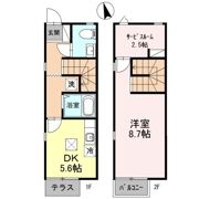 CasaJR箱崎 A棟の間取り画像