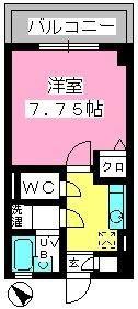 コスモコートの間取り画像