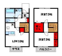 ウィルコートMinatoの間取り画像