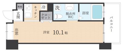 ルネッサンス21赤坂けやき通りの間取り画像