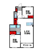 メゾン シルフィードの間取り画像