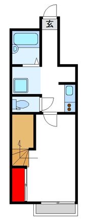 レオパレス川内の間取り画像