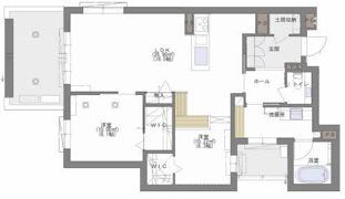 Shamaison Luxuar平尾山荘通の間取り画像