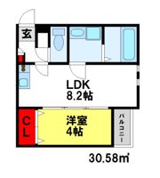 Patina（パティーナ）桜台の間取り画像
