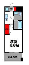 ピュアドーム箱崎ステーションの間取り画像