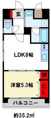 D・presentsIIの間取り画像