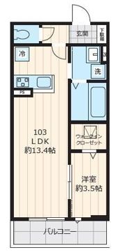 グリシーヌの間取り画像
