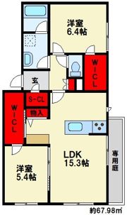 クオリティメゾンの間取り画像