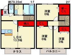 セジュールパル好日の間取り画像