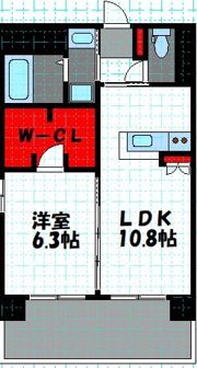 Ciel香椎の間取り画像