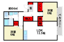 サントノーレ観世の間取り画像