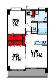 シャンベルジュ南里の間取り画像