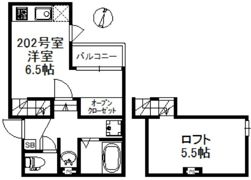 オーソクレーズ貝塚の間取り画像