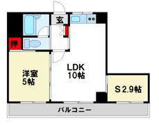 リバーサイド三和の間取り画像