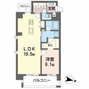 シャーメゾンステージBEFUの間取り画像