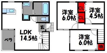 青葉コートビレッジの間取り画像