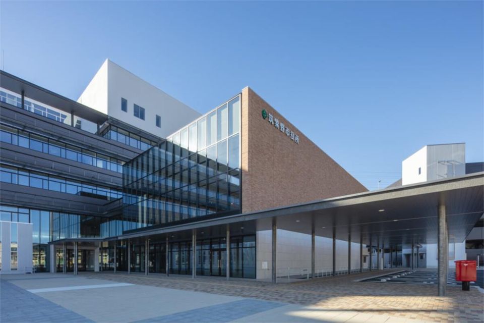 近くの筑紫野市役所まで887m（徒歩12分）