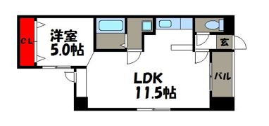 サーディンIの間取り画像