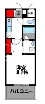 CINQ IWASE BLDの間取り画像