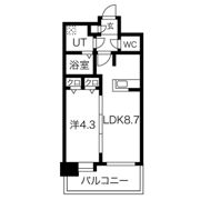 F・PARC西新の間取り画像