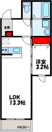 LIFEFIELD古賀駅前の間取り画像