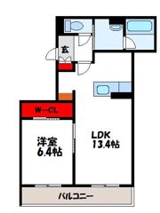 シャーメゾンソレアードの間取り画像