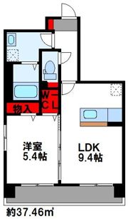 アルティメゾン博多の間取り画像