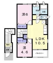 オアシス1番館の間取り画像