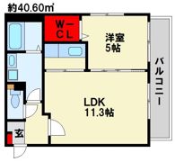 ステラ白木原の間取り画像