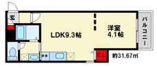 Branche春日原の間取り画像