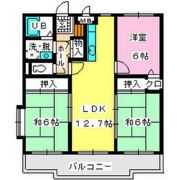 ロイヤルハイツ博多南の間取り画像