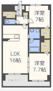 ラ・シルフィード博多駅南の間取り画像