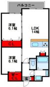 （仮）PROSPECT HAKATAの間取り画像