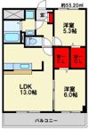 スカイシャトレ空港南の間取り画像