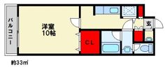 アルカディア昭南の間取り画像