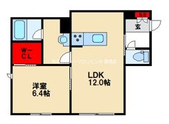 シャーメゾン鳥栖M’sコンチェルトの間取り画像