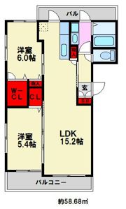 ステラKATSUKIの間取り画像