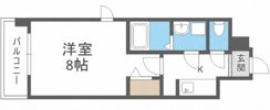 S-RESIDENCE大橋FLUSSの間取り画像