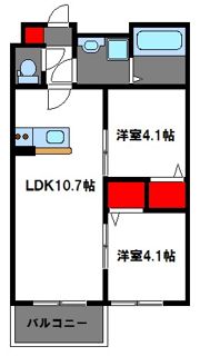 リテラ美和台の間取り画像
