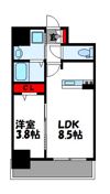 Forbis原町駅前の間取り画像