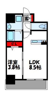 Forbis原町駅前の間取り画像