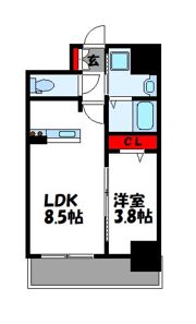 Forbis原町駅前の間取り画像