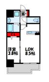 Forbis原町駅前の間取り画像