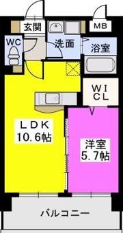 アルティメゾン博多の間取り画像