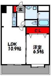 自由ヶ丘ヒルズ楓の間取り画像