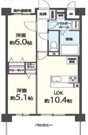 M.Rレジデンス博多の間取り画像