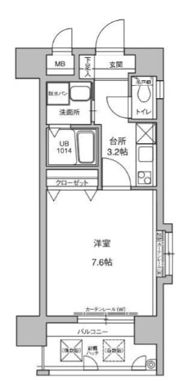 アクタス西公園アーバルの間取り画像