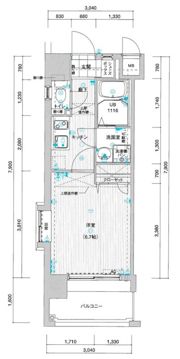 アレクサス ラ・クラシコの間取り画像