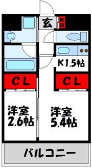 ロイヤルシティ自由ヶ丘の間取り画像